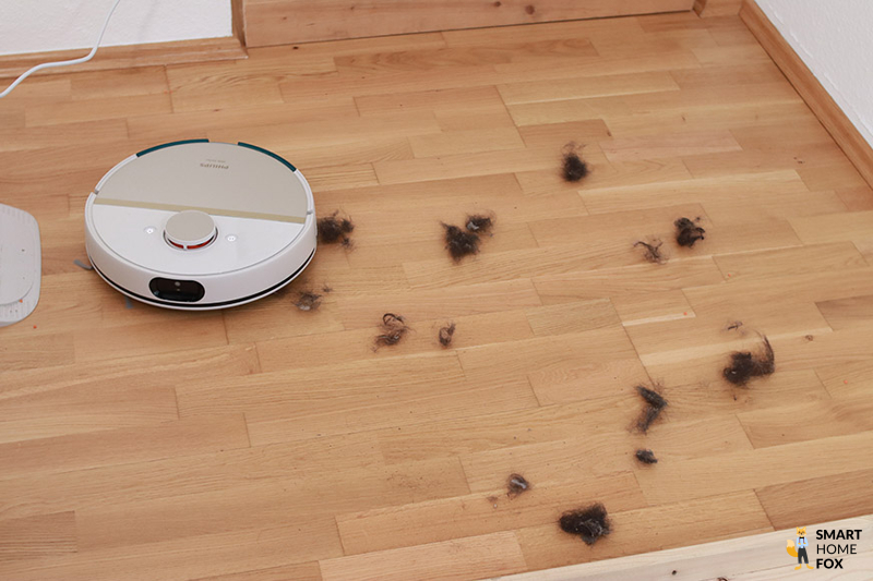 Der Philips HomeRun beim Haarentfernungstest.